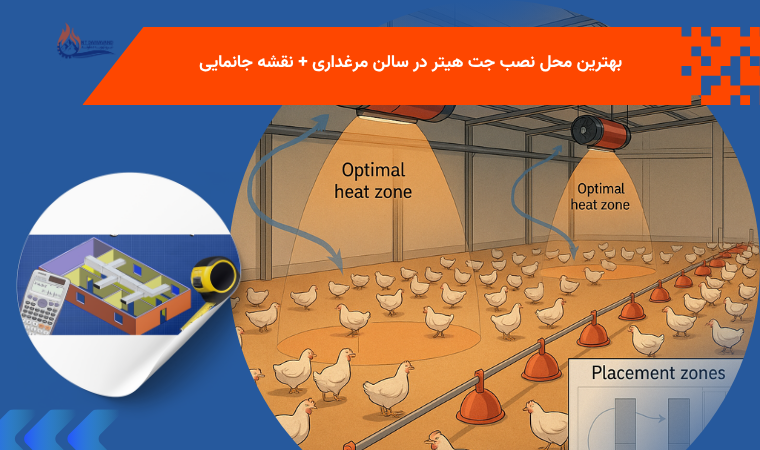 بررسی تأثیر گرمایش یکنواخت بر رشد جوجه‌ها در مرغداری صنعتی 